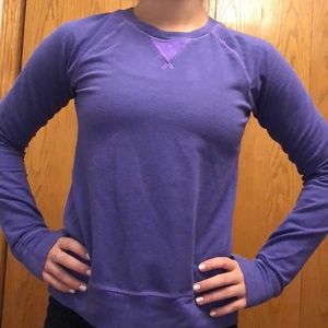 Lululemon purple crew neck size 4